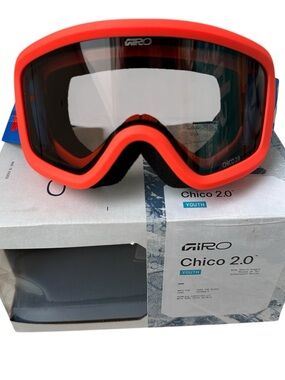 Giro Youth Ski Goggles in Bright Orange Frame